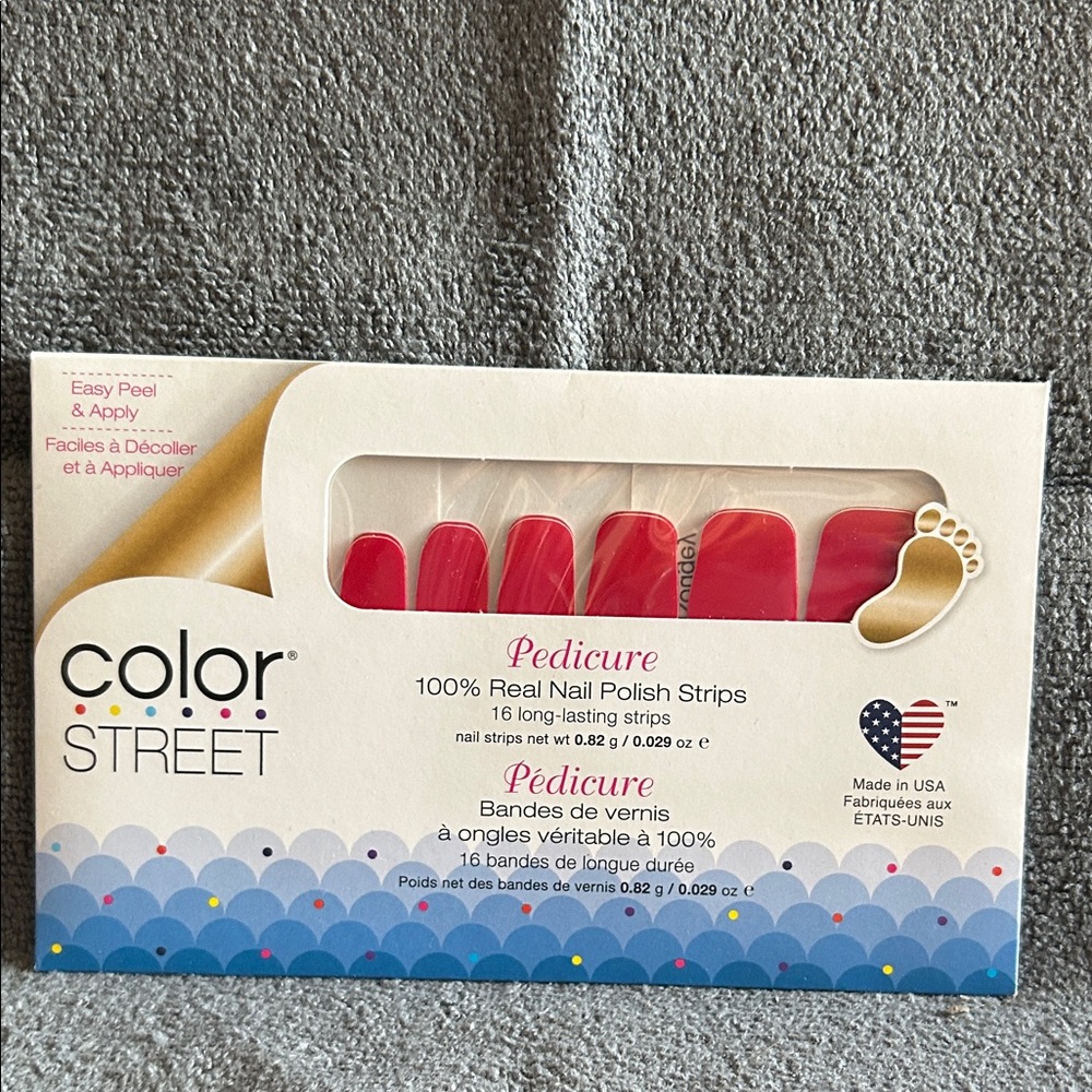 Color Street Baton Rougey- Pedicure
